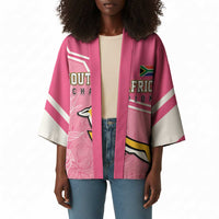 Personalized South Africa WC2026 Kimono Springboks Special Pink