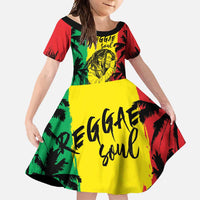 Reggae Soul B.Marley Personalized Family Matching Off Shoulder Maxi Dress and Hawaiian Shirt Tropical Grunge