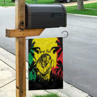 Reggae Soul B.Marley Personalized Garden Flag Tropical Grunge