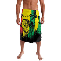 Reggae Soul B.Marley Personalized Lavalava Tropical Grunge