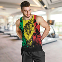 Reggae Soul B.Marley Personalized Men Tank Top Tropical Grunge