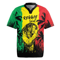 Reggae Soul B.Marley Personalized Rugby Jersey Tropical Grunge