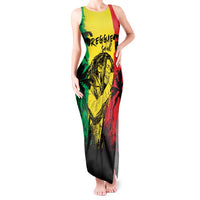 Reggae Soul B.Marley Personalized Tank Maxi Dress Tropical Grunge