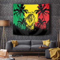 Reggae Soul B.Marley Personalized Tapestry Tropical Grunge