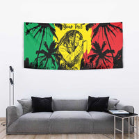 Reggae Soul B.Marley Personalized Tapestry Tropical Grunge