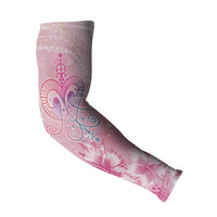 Afro Vodou Erzulie Freda Arm Sleeves Hibiscus & Pearls