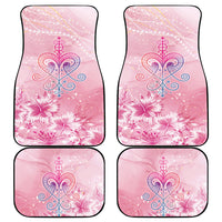 Afro Vodou Erzulie Freda Car Mats Hibiscus & Pearls