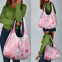 Afro Vodou Erzulie Freda Grocery Bag Hibiscus & Pearls