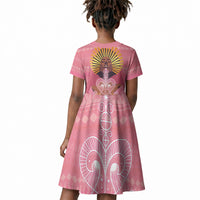 Afro Vodou Erzulie Freda Goddess Kid Short Sleeve Dress