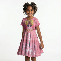 Afro Vodou Erzulie Freda Goddess Kid Short Sleeve Dress