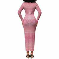 Afro Vodou Erzulie Freda Goddess Long Sleeve Bodycon Dress