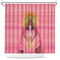 Afro Vodou Erzulie Freda Goddess Shower Curtain