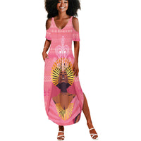 Afro Vodou Erzulie Freda Goddess Summer Maxi Dress