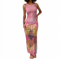 Afro Vodou Erzulie Freda Goddess Tank Maxi Dress