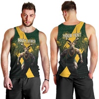 Personalised South Africa Rugby Men Tank Top Proud Bokke We Are Champions - Wonder Print Shop