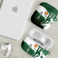 Zimbabwe Rugby Personalized Grunge AirPods Case GO Sables - Wonder Print Shop