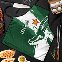 Zimbabwe Rugby Personalized Grunge Apron GO Sables - Wonder Print Shop