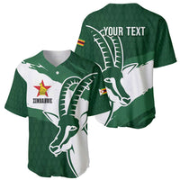 Zimbabwe Rugby Personalized Grunge Baseball Jersey GO Sables - Wonder Print Shop