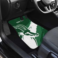 Zimbabwe Rugby Personalized Grunge Car Mats GO Sables - Wonder Print Shop