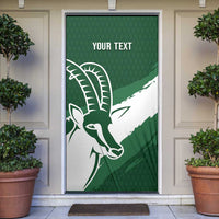 Zimbabwe Rugby Personalized Grunge Door Cover GO Sables - Wonder Print Shop