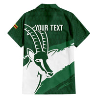 Zimbabwe Rugby Personalized Grunge Family Matching Off Shoulder Short Dress and Hawaiian Shirt GO Sables - Wonder Print Shop