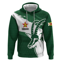 Zimbabwe Rugby Personalized Grunge Hoodie GO Sables - Wonder Print Shop