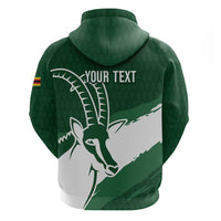 Zimbabwe Rugby Personalized Grunge Hoodie GO Sables - Wonder Print Shop