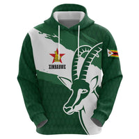 Zimbabwe Rugby Personalized Grunge Hoodie GO Sables - Wonder Print Shop