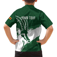 Zimbabwe Rugby Personalized Grunge Kid Hawaiian Shirt GO Sables - Wonder Print Shop