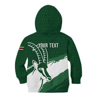 Zimbabwe Rugby Personalized Grunge Kid Hoodie GO Sables - Wonder Print Shop