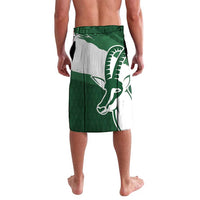 Zimbabwe Rugby Personalized Grunge Lavalava GO Sables - Wonder Print Shop