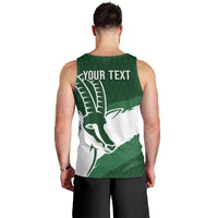 Zimbabwe Rugby Personalized Grunge Men Tank Top GO Sables - Wonder Print Shop