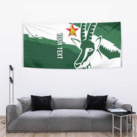 Zimbabwe Rugby Personalized Grunge Tapestry GO Sables - Wonder Print Shop