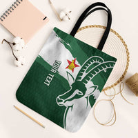 Zimbabwe Rugby Personalized Grunge Tote Bag GO Sables - Wonder Print Shop