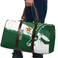 Zimbabwe Rugby Personalized Grunge Travel Bag GO Sables - Wonder Print Shop