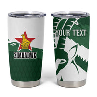 Zimbabwe Rugby Personalized Grunge Tumbler Cup GO Sables - Wonder Print Shop