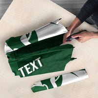 Zimbabwe Rugby Personalized Grunge Umbrella GO Sables - Wonder Print Shop