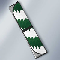 Zimbabwe Rugby The Sables Personalized Auto Sun Shade Retro Jersey Inspired - Wonder Print Shop