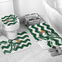Zimbabwe Rugby The Sables Personalized Bathroom Set Retro Jersey Inspired - Wonder Print Shop