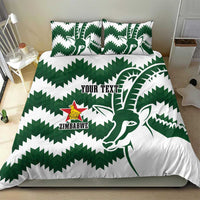 Zimbabwe Rugby The Sables Personalized Bedding Set Retro Jersey Inspired - Wonder Print Shop