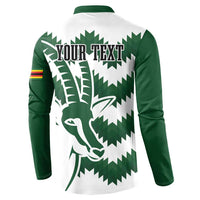 Zimbabwe Rugby The Sables Personalized Button Sweatshirt Retro Jersey Inspired - Wonder Print Shop