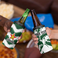 Zimbabwe Rugby The Sables Personalized 4 in 1 Can Cooler Tumbler Retro Jersey Inspired - Wonder Print Shop