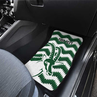 Zimbabwe Rugby The Sables Personalized Car Mats Retro Jersey Inspired - Wonder Print Shop