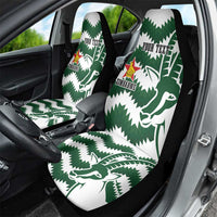 Zimbabwe Rugby The Sables Personalized Car Seat Cover Retro Jersey Inspired - Wonder Print Shop