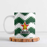 Zimbabwe Rugby The Sables Personalized Ceramic Mug Retro Jersey Inspired - Wonder Print Shop