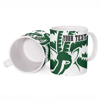 Zimbabwe Rugby The Sables Personalized Ceramic Mug Retro Jersey Inspired - Wonder Print Shop