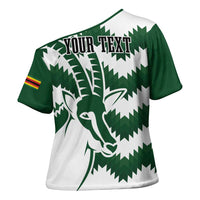Zimbabwe Rugby The Sables Personalized Cross Shoulder Shirt Retro Jersey Inspired - Wonder Print Shop