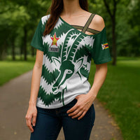 Zimbabwe Rugby The Sables Personalized Cross Shoulder Shirt Retro Jersey Inspired - Wonder Print Shop