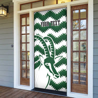 Zimbabwe Rugby The Sables Personalized Door Cover Retro Jersey Inspired - Wonder Print Shop
