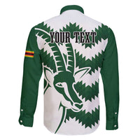 Zimbabwe Rugby The Sables Personalized Family Matching Long Sleeve Bodycon Dress and Hawaiian Shirt Retro Jersey Inspired - Wonder Print Shop